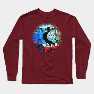 Thomas at Sheds BOOM Long Sleeve T-Shirt